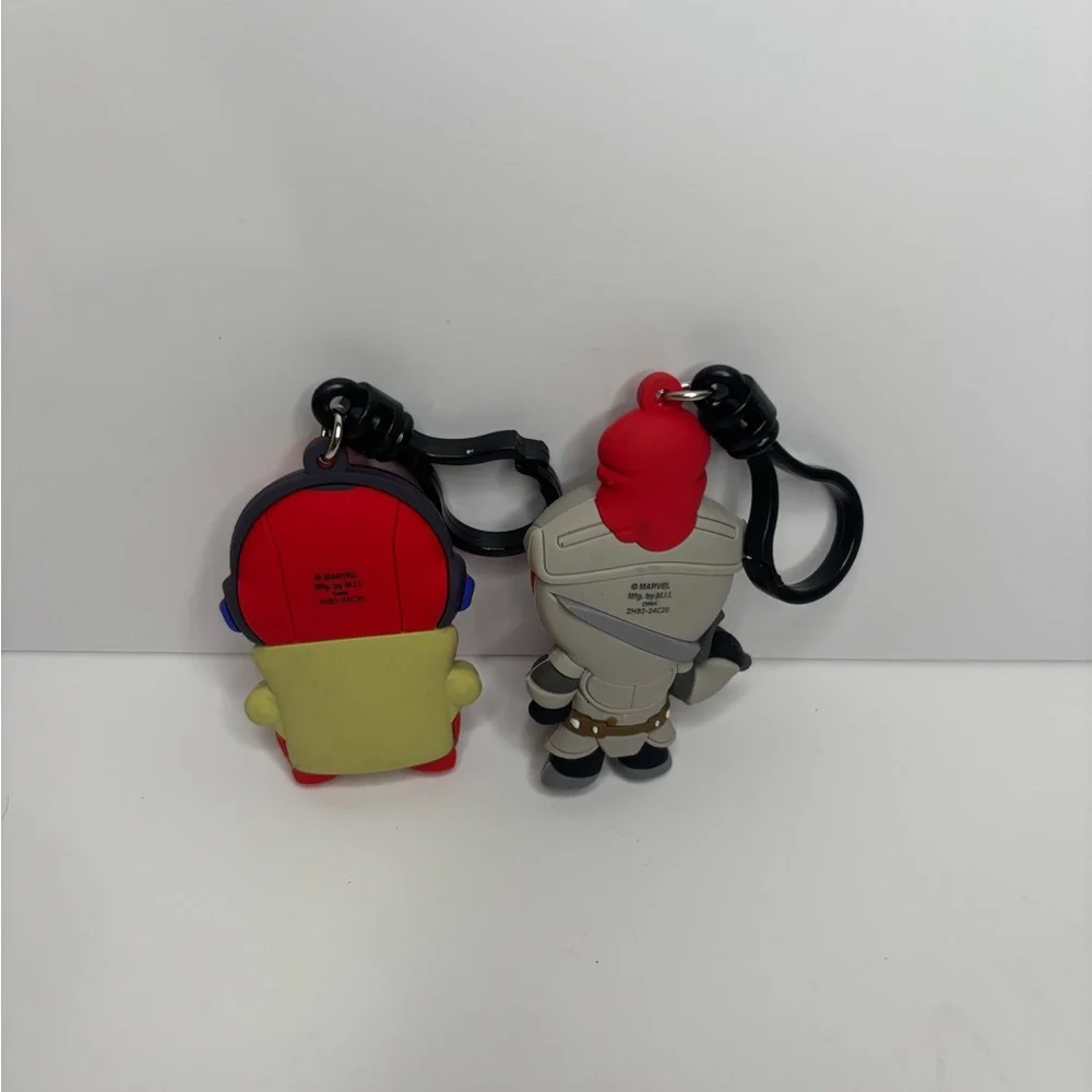 Marvel‎ Red and Gray Deadpool Keychains